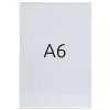 Swing Wing Acrylhalter, vertikal, A6 #1