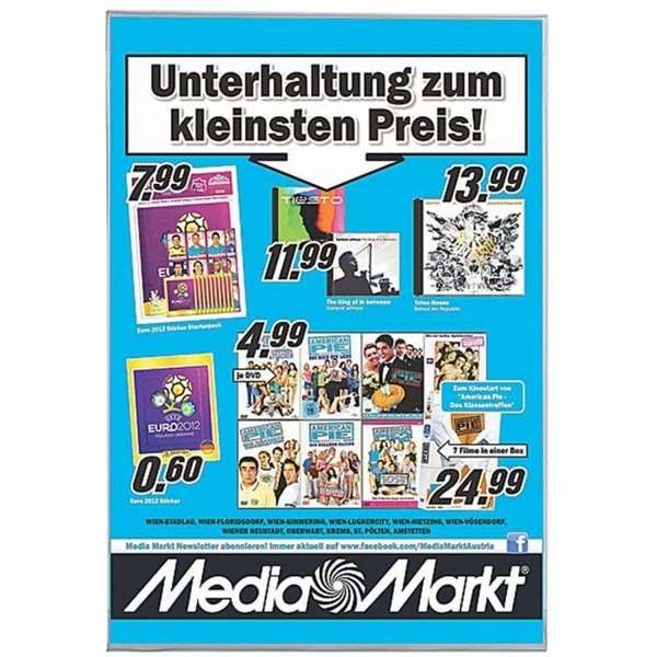 Window D-Plakattasche doppelseitig vertikal - A2 #1