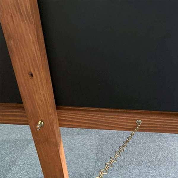 Holzstaffelei, 165cm. Dunkles Holz #6