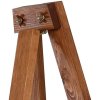Holzstaffelei, 165cm. Dunkles Holz #5