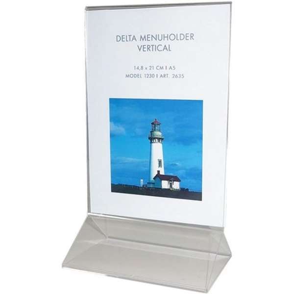 Delta Menükartenhalter vertikal - A5 - 14,8 x 21 cm #7