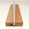 WOOD Block Menu Holder Acryl A4 vertikal/gewinkelt #6