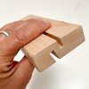 WOOD Block Menu Holder Acryl A4 vertikal/gewinkelt #4
