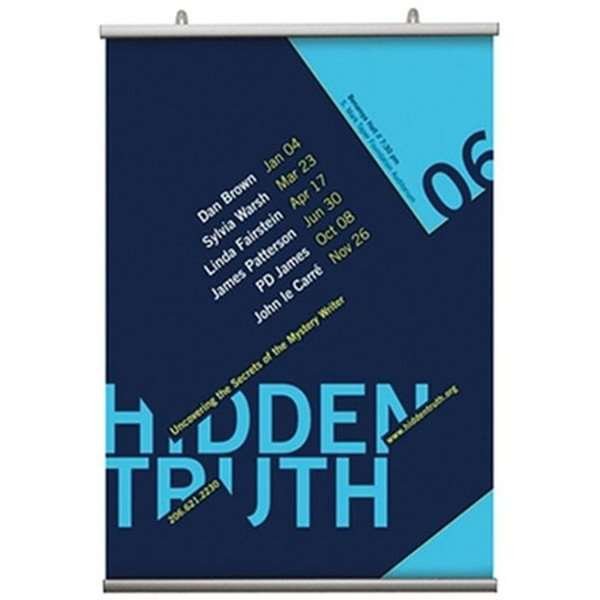 Posterleiste Doppelseitig, Satz, 21 cm - A1 - 60 cm #1