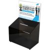 Tipbox Trinkgeld Box, schwarz, mit A5-Acrylhalter für Info #1