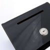 Tipbox Trinkgeld Box, schwarz, mit A6-Acrylhalter für Info #3