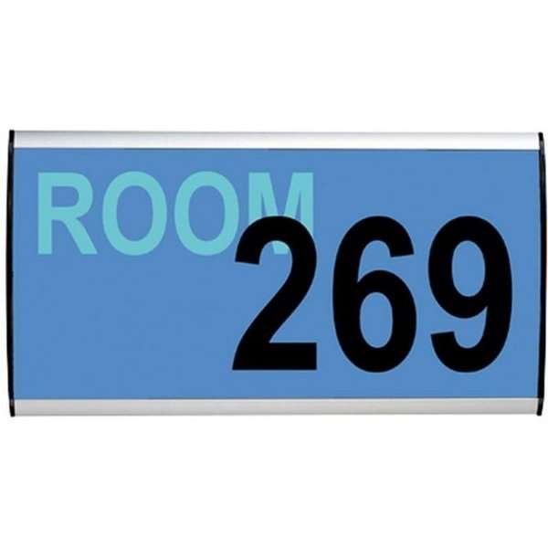 Türschild/Wandschild zur Systematisierung, Silber - 14,8x65cm #1