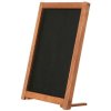 Wooden Kreidetafel für Tisch aus Holz mit Füßen. Dunkles Holz - A5 - 12,7 x 17,8 cm #6