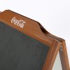 A-Board Wood look kundenstopper mit dekorativem Top - Holzoptik #4