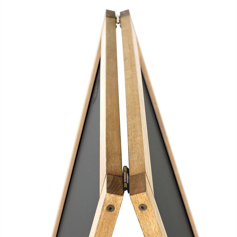 Wooden Kreidetafel Kundenstopper aus Holz mit Stahlbrett 46 x 68 cm - Buche #3
