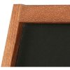 Wooden Kreidetafel für Tisch aus Holz mit Füßen. Dunkles Holz - A5 - 12,7 x 17,8 cm #2
