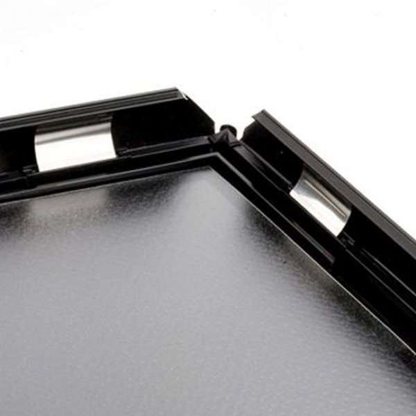 Opti Klapprahmen mit 14mm Aluminiumprofil, Silber - A6 #4