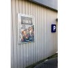 Watersafe Klapprahmen mit 35-mm-Aluminiumprofil, Silber - A1 #7