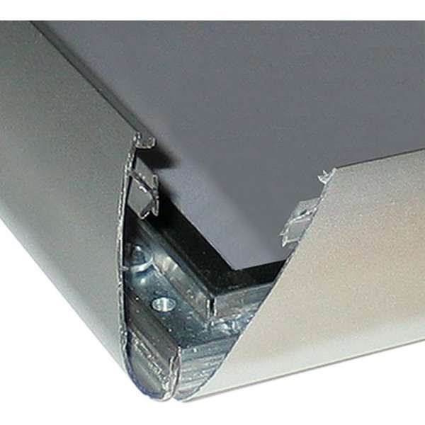 Watersafe Klapprahmen mit 35-mm-Aluminiumprofil, Silber - A1 #3