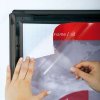 Klapprahmen mit 40mm Antik-Aluminiumprofil, schwarz - 100 x 140 cm #4