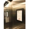 CROWN Klapprahmen mit 33mm Aluminium-Flachprofil, schwarz - A4 #12