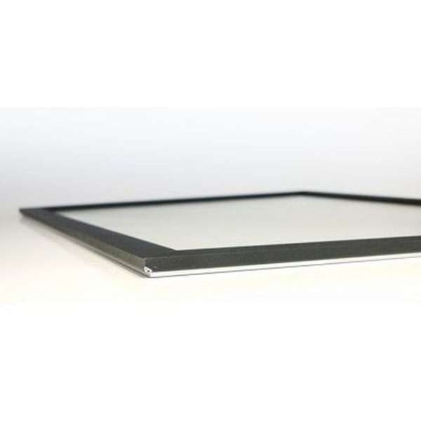 CROWN Klapprahmen mit 33mm Aluminium-Flachprofil, schwarz - A4 #6