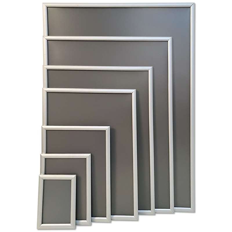 Klapprahmen mit 20mm Aluminiumprofil, silber - A1 #7