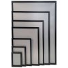 Klapprahmen mit 20mm Aluminium-Flachprofil, schwarz - A1 #7