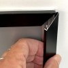 Klapprahmen mit 20mm Aluminium-Flachprofil, schwarz - A1 #3