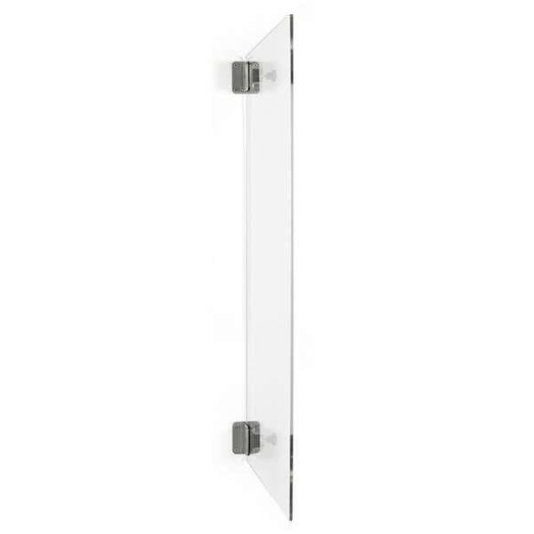 Universal-Klemmsatz für Hygieneabschirmung, 2 Plattenhalter für Wand oder Decke #11