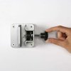 Universal-Klemmsatz für Hygieneabschirmung, 2 Plattenhalter für Wand oder Decke #6