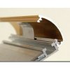 Klapprahmen mit 25mm Aluminiumprofil, gold poliert - A1 #6