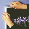 Klapprahmen mit 32mm Aluminium-Flachprofil, schwarz - 50 x 70 cm #6