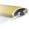 Klapprahmen mit 25mm Aluminiumprofil, Gold - A1 #8