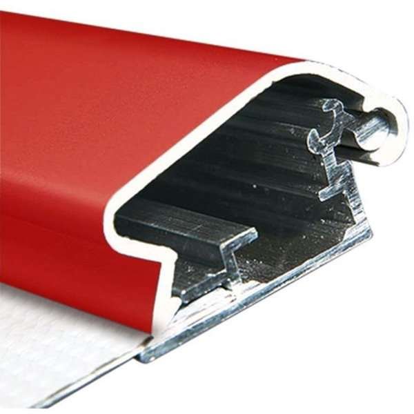 Klapprahmen mit 32mm Aluminium-Flachprofil, rot - A1 #3
