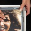 Klapprahmen mit 32mm Aluminium-Flachprofil, silber - A1 #3