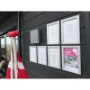 Klapprahmen mit 32mm Aluminium-Flachprofil, silber - 70 x 100 cm #9