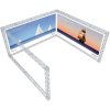 Crown Truss 15 Messewand U-Form 5 x 5 m - weiß #1