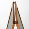 Wooden Kreidetafel Kundenstopper aus Holz mit mtalltafel, 60 x 80 cm #4