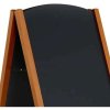 Wooden Kreidetafelschild Bow, dunkles Holz, Tafel 59 x 78 cm #5