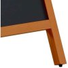 Wooden Kreidetafelschild Bow, dunkles Holz, Tafel 59 x 78 cm #4