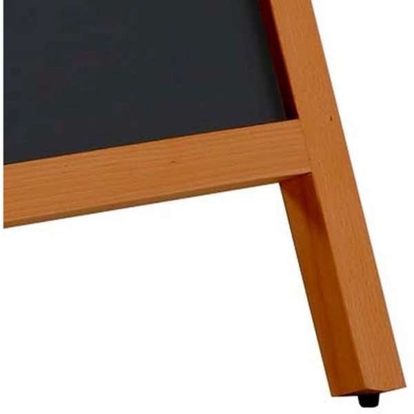 Wooden Kreidetafelschild Bow, dunkles Holz, Tafel 59 x 78 cm #4