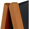Wooden Kreidetafelschild Bow, dunkles Holz, Tafel 59 x 78 cm #3