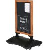 Wooden Wind-Sign Waterbase mit Stahlplatte, 59 x 78 cm #1