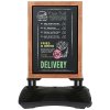 Wooden Wind-Sign Waterbase mit Stahlplatte, 59 x 78 cm #5