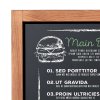 Wooden Wind-Sign Waterbase mit Stahlplatte, 59 x 78 cm #3
