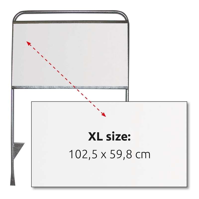 Logo schild 102,5 x 59,8 cm für Estate Sign XL #1