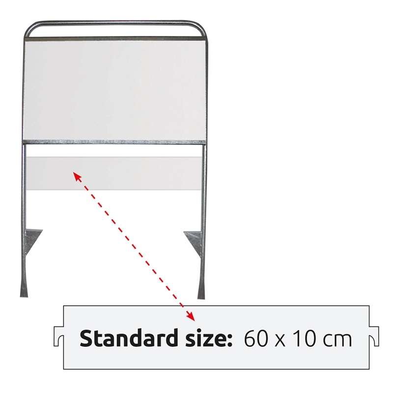 Logo schild 60 x 10 cm für Estate Sign Standard #1