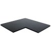Crown Truss Regalbrett, L-Form 40x40cm schwarz #1
