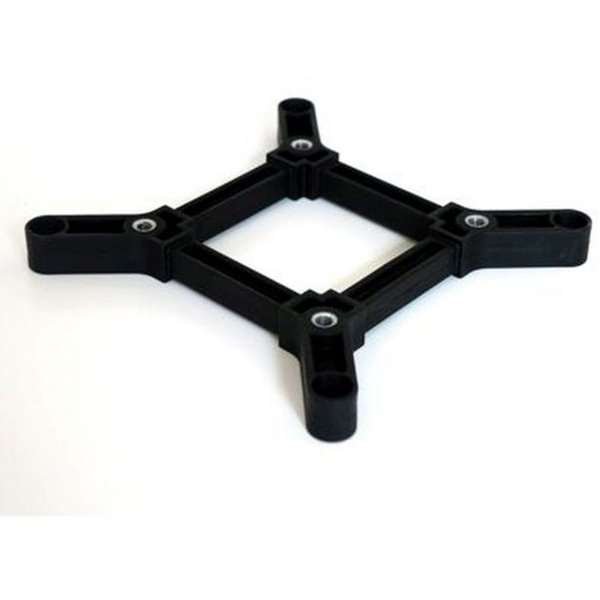 Crown Truss 15 Messewand U-Form 3 x 3 m - schwarz #9