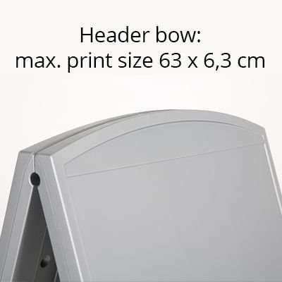 Compact Kunststoff-Kundenstopper, Mini, grau #5