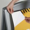 Compact Kunststoff-Kundenstopper, Mini, grau #6