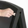 Compact Kunststoff-Kundenstopper, A1-schwarz #2
