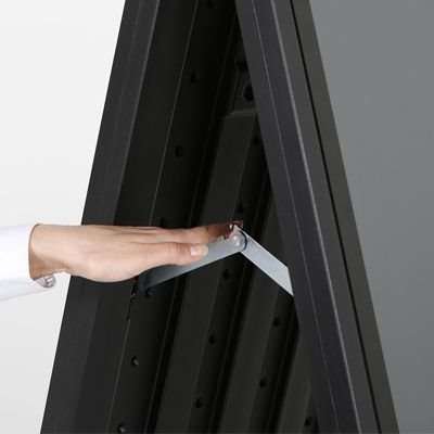 Compact Kunststoff-Kundenstopper, A1-schwarz #6