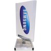 Outdoor Spin-Sign Kundenstopper - 40x79 cm - weiß #1